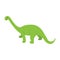Isolated dinosaur icon