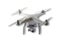 Isolated Drones for mobile photography and video on a white background with clipping path