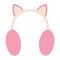 Isolated earmuffs icon