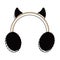 Isolated earmuffs icon