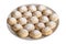 Isolated Egyptian cookies `Kahk El Eid` - cookies of El Fitr Isl