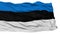 Isolated Estonia Flag