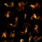 Isolated flame elements collection