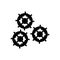 Isolated gears machine part design