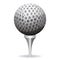 Isolated golf ball