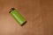 Isolated green lighter .