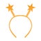 Isolated headband icon with star shape ears