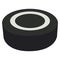 Isolated hockey puck