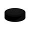 Isolated hockey puck icon