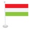 Isolated Hungarian flag