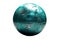 Isolated Illustration of Uranus Planet on Transparent Background, Generative Ai