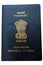 Isolated indian passport