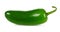 Isolated jalapeno pepper