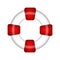 Isolated lifesaver icon