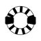 Isolated lifesaver icon