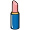 Isolated lipstick icon