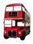 Isolated London Bus