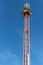 Isolated Luna Park Machine In A Sunny Day