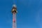 Isolated Luna Park Machine In A Sunny Day