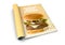 isolated magazine burger advertising