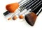 Isolated makeup brush