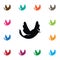 Isolated Martlet Icon. Bird Vector Element Can Be Used For Swallow, Martlet, Bird Design Concept.