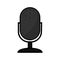 Isolated microphone icon