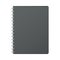 Isolated mockup gray notebook vector design