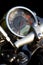 Isolated motorcycle speedometer