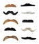Isolated Moustaches