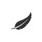 Isolated Nib Icon. Plume Vector Element Can Be Used For Nib, Feather, Pen Design Concept.