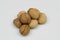 Isolated nice walnuts