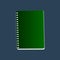 Isolated notebook icon