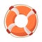 Isolated object of lifebuoy and lifeguard symbol. Collection of lifebuoy and float stock symbol for web.