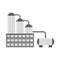 Isolated object of manufactory and buildings symbol. Collection of manufactory and processing vector icon for stock.