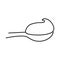 Isolated object of spoon and peanut sign. Collection of spoon and butter vector icon for stock.