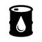 Isolated oil barrel icon