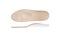 Isolated orthopedic insole on a white background. Treatment and prevention of flat feet and foot diseases. Foot care