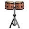 Isolated pair of drums