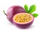 Isolated passion fruits