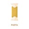 Isolated pasta pack.