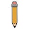 Isolated pencil icon