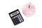 Isolated piggy bank and calculator