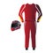Isolated racing uniform
