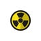 Isolated Radiation Flat Icon. Irradiation Vector Element Can Be Used For Irradiation, Radiation, Dangerous Design