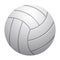 Isolated realistic volleyball ball