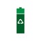 Isolated recyclable icon