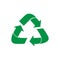 Isolated recyclable icon