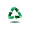 Isolated recyclable icon