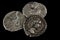 Isolated roman coins